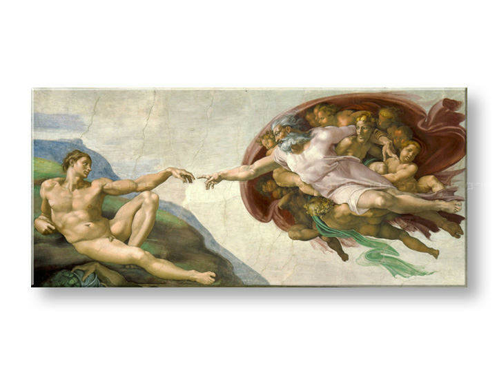 Slika na platnu CREATION OF ADAM – Michelangelo