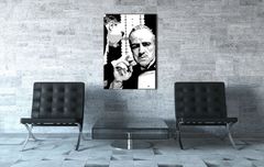 Ručno oslikana POP ART slika GODFATHER 70x100 cm