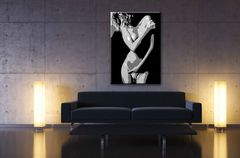 Ručno oslikana POP ART slika NUDE WOMAN 70x100 cm