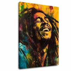 Slika BOB MARLEY - jamajčanska zvijezda | 100% originalno oslikano akrilom