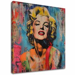 Slika MARILYN MONROE - Buntovnica u bojama | 100% originalno oslikano akrilom