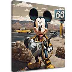 Slika na platnu - Mickey Mouse Country Singer | različite dimenzije