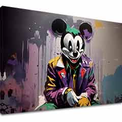 Slika na platnu - Mickey Mouse iz Horora | različite dimenzije