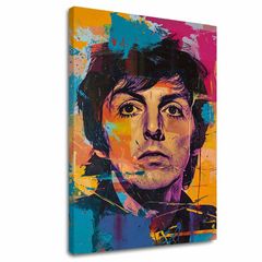 Slika PAUL MCCARTNEY - Beatles genij | 100% originalno oslikano akrilom