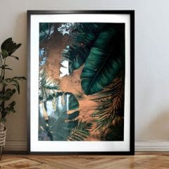 Zidni poster s EXTRA efektom - Ponoćna džungla